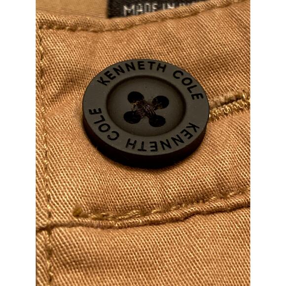 Kenneth Cole MenSz34x32 Golf Performance Straight Leg Brown - Picture 7 of 8